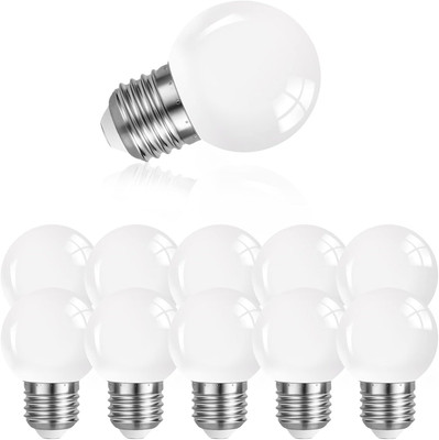 E27 3W LED G14 Light Bulb, G45 LED Bulb 20W Equivalent, E26 E27 Medium Base Soft