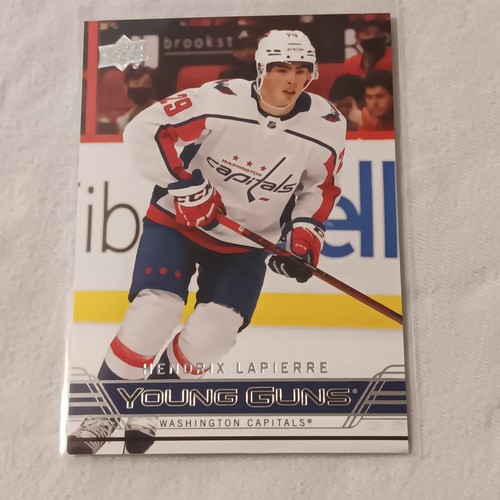 2021-22 Upper Deck Young Guns Retro Tribute #T-90 Hendrix Lapierre Capitals RC