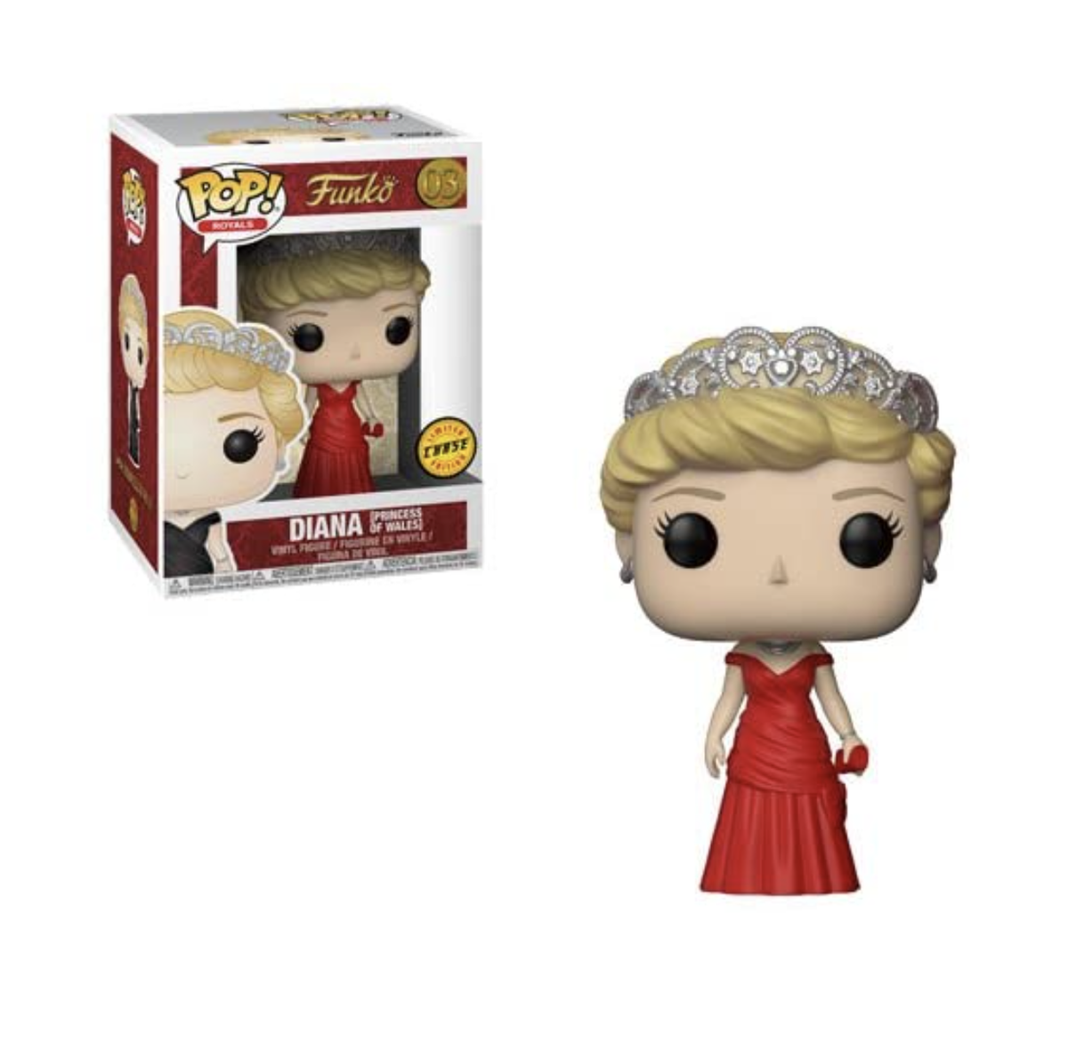 New Funko Pop! Royals #03 Diana Princess of Wales - Limited