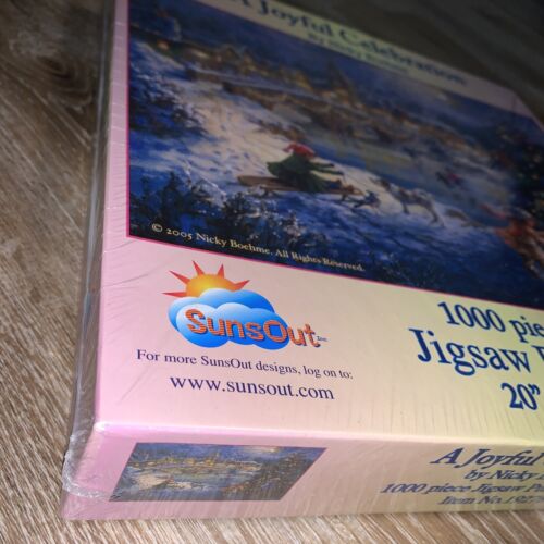 A JOYFUL CELEBRATION BY Nicky Boehme 1000 Piece Jigsaw Puzzle #19276 NEW Sealed - Picture 3 of 6