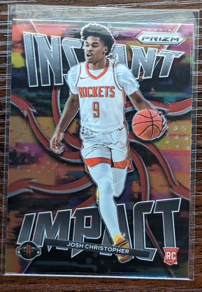 2021-22 Panini Prizm Josh Christopher Rookie Houston Rockets #11 Instant Impact
