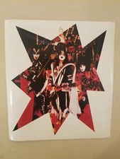 KISS Vintage RARE Dynasty Group Sticker Still Intact VG Condition Ace Frehley