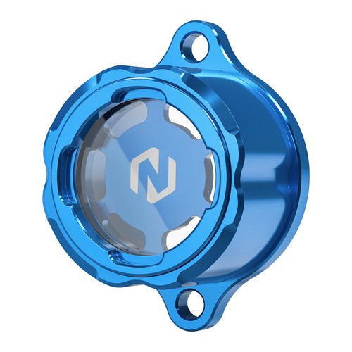NiceCNC Engine Oil Filter Cover For Yamaha YZ450F 2023-2024 YZ450FX WR450F 2024 - Picture 7 of 10