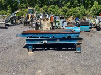 Renold Ajax 38  W x 120  L Deck Vibrating Conveyor, Baldor SuperE 1HP @ 1750RPM
