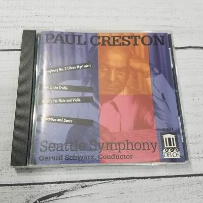 Paul Creston Symphony No. 3 CD 1992 DELOS