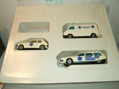 Coffret Solido 7019 – Set Intervention Peugeot Citroën Ambulance – 1/43 – Occasion