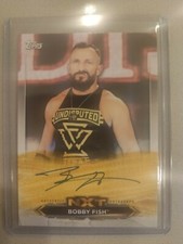 2020 Topps WWE NXT Bobby Fish Autograph Auto