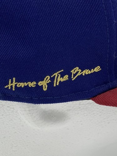 New York Yankees New Era 59Fifty Home of the Brave Fitted Hat Size 7 1/4 - Picture 7 of 10