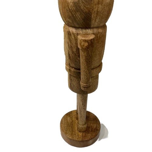 Neu 16" Holz Nussknacker Holiday Time - Bild 12 von 17