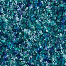 Sea Glass 108" Quilt Backing | P&B Textiles SEAW5471-DBG | Fabric by 1/2 yard