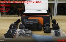 NVG30 Helmet Night Vision Monocular Wide View 40  940nm IR WIFI Digital Starligh