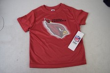 2T youth kids NWT NFL ARIZONA CARDINALS red active wear style shirt AWESOME 