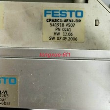 new festo CPASC1-AE32-DP 541918 controller Via FedEx or DHL