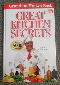 As Seen On Tv Grandma Knows Best Great Kitchen Secrets Book Chef