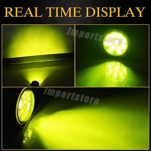 FOR 2006-2012 Suzuki Grand Vitara Clear LED Fog Light Bumper Lamp Left+Right - Picture 9 of 10