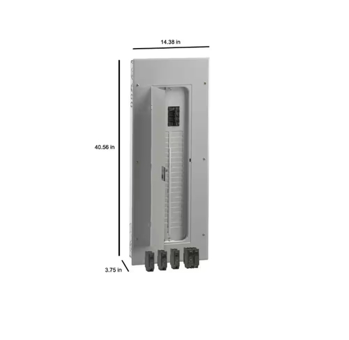 GE PowerMark Gold Load Center Main Breaker 240-Volt 200-Amp 40-Space 80-Circuit - Picture 2 of 7