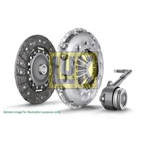LuK Kupplungssatz Mit Kupplungsscheibe FüR Ford Fiesta VI Van JK 1.4