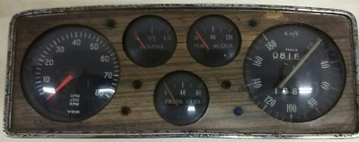 FIAT GIANNINI 500 124 SPIDER COUPE ABARTH COUNTER DASHBOARD FRAME