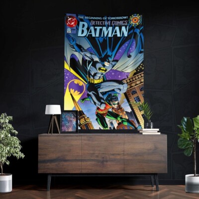DC Comics Wandbehang Batman 85th Anniversary 125 x 85 cm Banner Comics OVP !