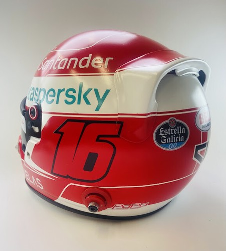 CHARLES LECLERC 2022 HELMET (FULL SIZE - SCALE 1/1) BRAND NEW - Picture 3 of 10