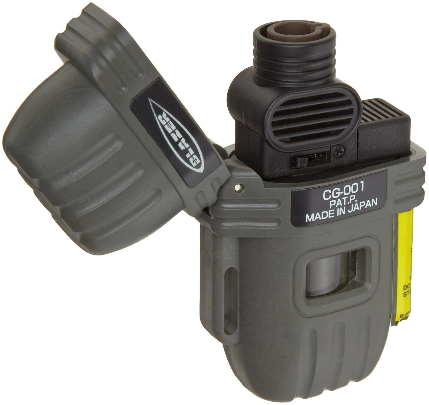 CG-001 Butane Refillable Torch Lighter, Khaki