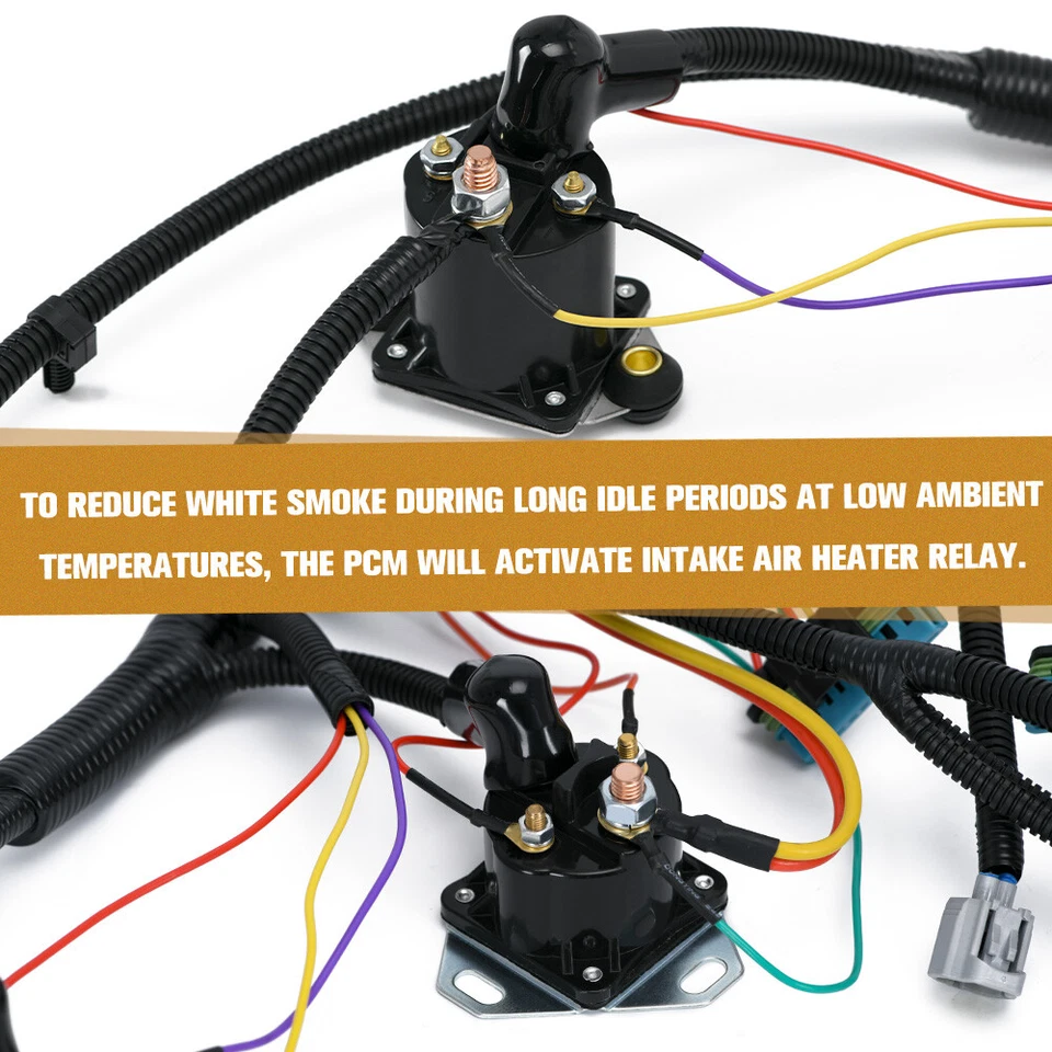 Engine Wiring Harness For 1999-2001 Ford F250 F350 Super Duty 7.3L Powerstroke - Image 2 of 4