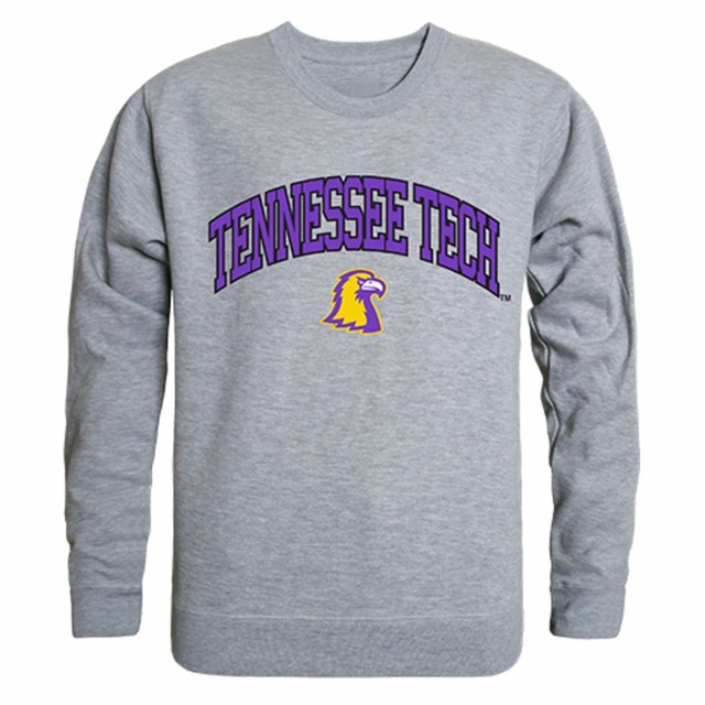 TTU Tennessee Tech University Campus Sweatshirt Sweater Heather Grey eBay