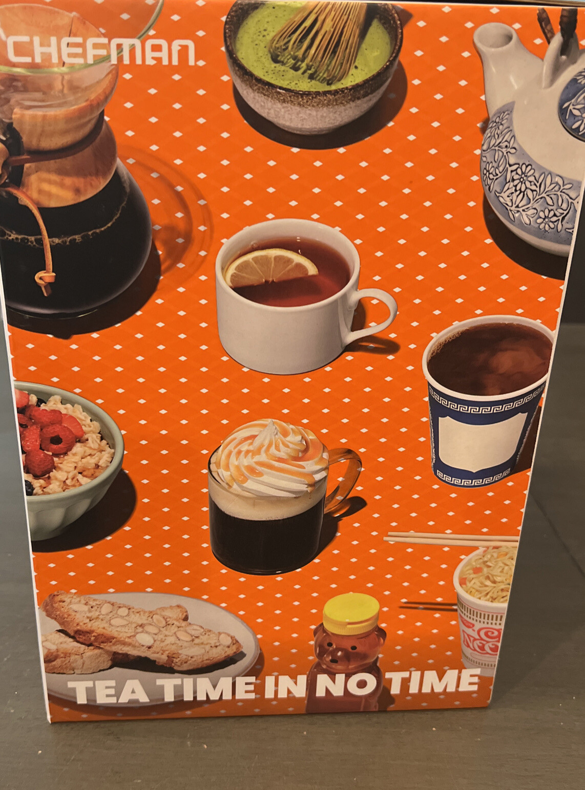 Chefman 1.7Liter Easy Fill Cordless Glass Electric Kettle, Black eBay