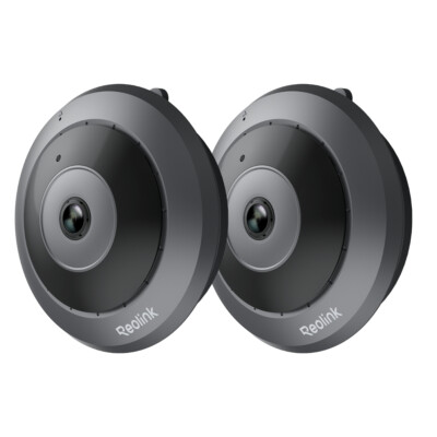 Reolink FE-P 6MP PoE Fisheye Camera Home Security Camera 360° View 2-Way Audio