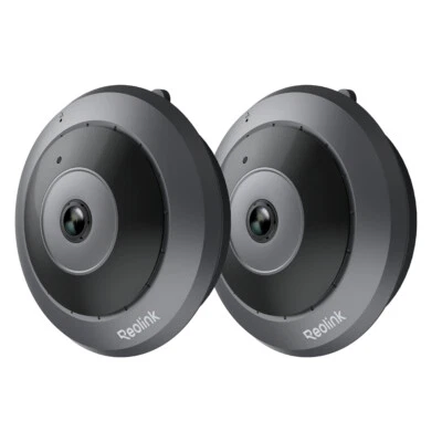 Reolink FE-P 6MP PoE Fisheye Camera Home Security Camera 360° View 2-Way Audio