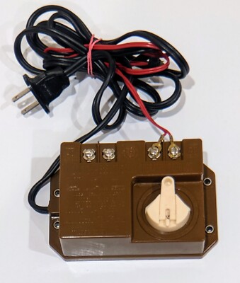 Bachmann Model AE44-6605 Train HO & N Scale Power Pack Hobby Transformer Brown
