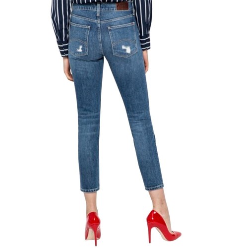 TOMMY HILFIGER JEANS Women's Slim Fit High Rise Izzy Jeans Blue Size W27 30L NEW - Picture 3 of 4