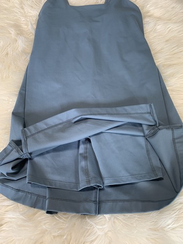 Old Navy Active Dress Gray/Blue Athletic Go Dry Shorts Powersoft Tennis Size XS - Picture 3 of 6