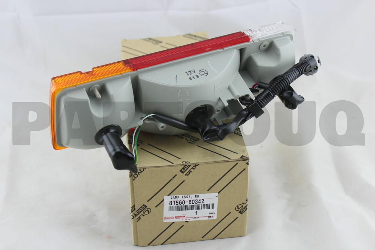 8156060342 Genuine Toyota LAMP ASSY, REAR COMBINATION, LH 81560