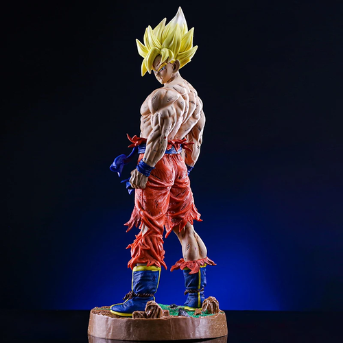 Figura de acción de PVC Dragon Ball Z Super Saiyan Goku Vegeta 43 cm estatua juguete - Imagen 4 de 12