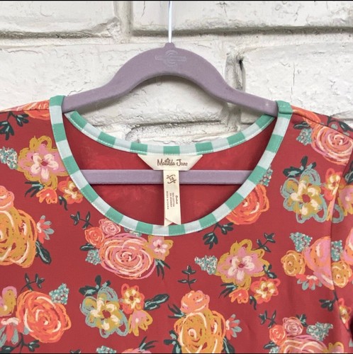 Matilda Jane Wonderment Rosie Posie Floral Twirl Long Sleeve Dress Size 14 - Picture 2 of 5