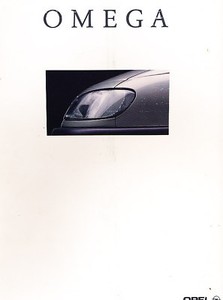 1994 Opel Omega Dutch Sales Brochure Prospekt