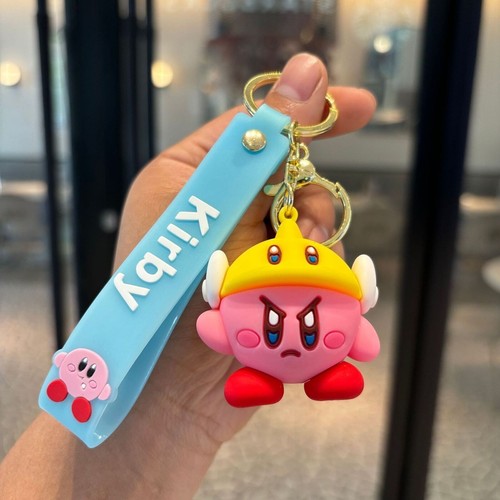 Hot Star Kirby Keychain PVC Doll Pendant Gift Keychain - Picture 11 of 30