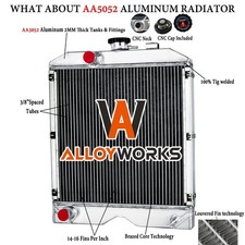 Radiator For Ford New Holland Tractor Models: Tc30,1320, 1520, 1620,t1510,t1520