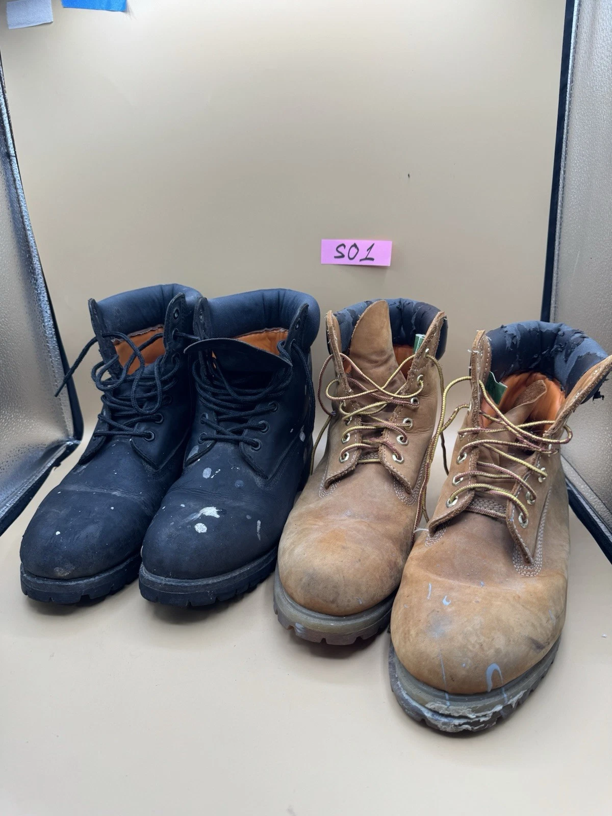 2 Pairs Of Timberland 6inch Classic 12 M