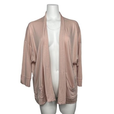 BB Dakota Super Soft Cozy Cardigan Layer Dusty Rose XS