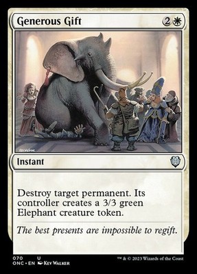 1x Near Mint, English Generous Gift - Commander: Phyrexia: All Will Be One
