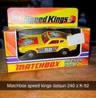 New ListingVTG 1974 Matchbox Speed Kings Datsun 240 Z In Original Box London England
