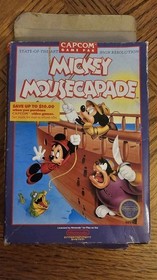 Mickey Mousecapade Nintendo NES CIB Complete in Box