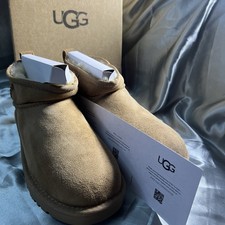 UGG Women's Boots Size Uk 6 Brown Suede Brand New Never Worn