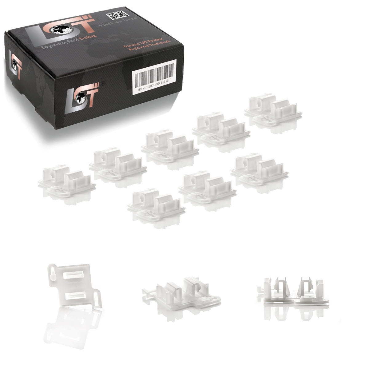 11X Side Skirt Trim Fastening Clips For Opel Vectra A