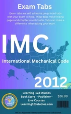 2012 International Mechanical Code Tabs