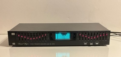 ADC Sound Shaper model SS-100SL 10 Band Stereo Equalizer - Tested - FREE SHIP