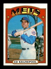 1972 Topps #181 Ed Kranepool   EX/EX+ X3701843