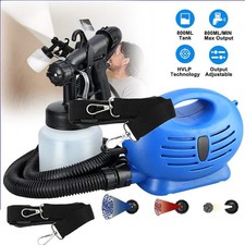 High Pressure Airless Electric Spray Gun 800ML HVLP Paint Sprayer Handheld DIY
